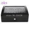 China 6+7 wooden watch winder with high gloss piano paint,automatic watch winder box watch case storage display watch box wholesale