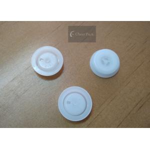 Food Grade Small Plastic One Way Valve , 1 Way Air Valve For Coffee Bag