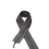 China Drawcord Elastic Waistband Accessories 4cm Black White Drawstring Knitted Elastic Drawcord Elastic Webbing Running Shorts wholesale