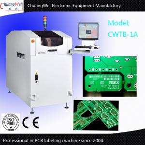 China Laser Auto Pcb Labeling Machine For Barcode 2D Code & 3 Axis supplier