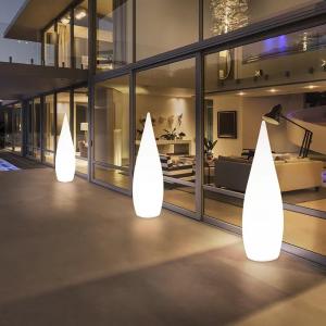 waterproof Outdoor garden party decoration plastic led floor lamp