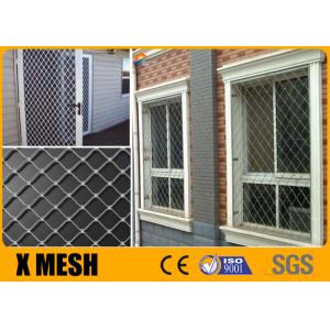 750-1250mm Diamond Expanded Metal Mesh Grille Barrier Screens Durable