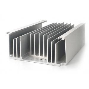 Anodized Industry Extruded Aluminum Channel Shapes , Aluminium Alloy Profile Kitchen Cabinet
