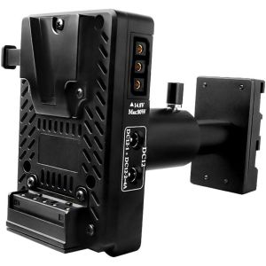 China Alvin's V-Mount Battery to BP-U Battery Conversion Adapter Plate for Sony PXW-FX9 FX6 FS7 FS5, PMW-300K1 PMW-EX1, Replace of BP-U90/U96/U60/U30 Adjustable Multiple Outputs on sale