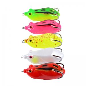 5 Colors  13.2CM/6.50g Frog Lure Mullet Snakehead Bait Fishing Lure