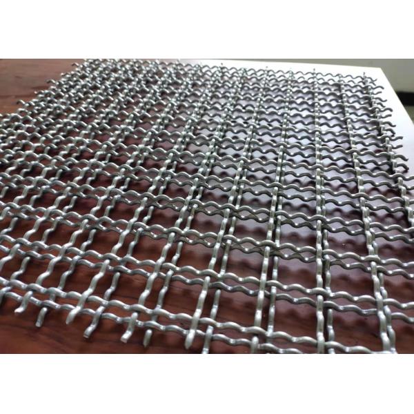 20x20mm Openning Galvanized Square Stainless Steel Crimped Wire Mesh