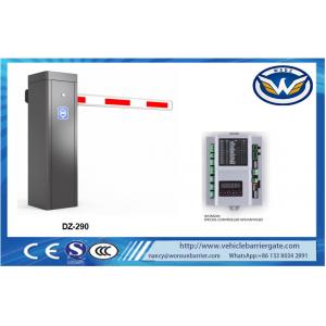 Intelligent Boom Barrier Gate 0.6s Speed 304 Stainless Steel With 6 Meters Arm