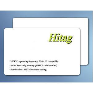 Hitag 1/Hitag 2 chip cards, Hitag 1/Hitag 2 LF chip cards