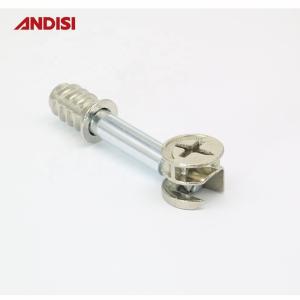 China Mini Fix Cam y Bolsillo Dowel Insert Nut Conector conjunto de aleación de zinc para muebles y hardware wholesale