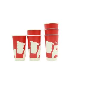 China Customized Design 12 oz Paper Disposable Coffee Cups  Hot or Cold Beverage Drinking Cup for Water Juice Coffee or Tea on sale