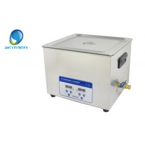 China Industrial Skymen 15L Benchtop Ultrasonic Cleaner Tank With Basket wholesale