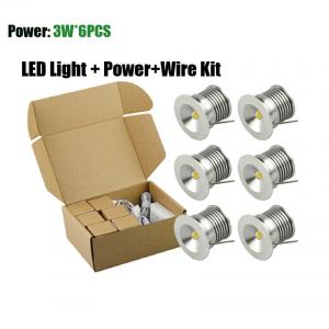 LED lamp+Driver+ Wire Kit 3W LED Spotlight Mini Dimmable LED spotlight TV Cabinet light