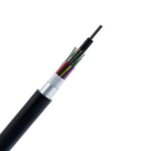 China GYXTW 12 Core Outdoor Light Armored Fiber Optic Cable Telecom SM 8.0mm supplier