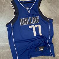 NBA 77 Blue Custom Basketball Jerseys Polyester