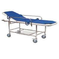 China Hospital Patient Transfer Trolley, Mechanical Ambulance Stretcher With ISO&CE Cart on sale