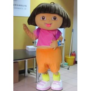 China Costumes de mascotte de personnage de dessin animé de Dora l'exploratrice avec de belles et drôles images wholesale
