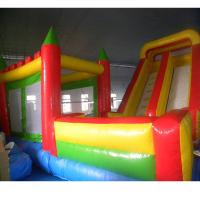 China Commercial Kids Inflatable Jumping Castle Inflatable Jumping Bouncy Houses With Slide on sale