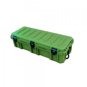 China High Strength LLDPE Plastic Tool Storage Box Rectangle Car Roof Rack Mounting Tool Box supplier