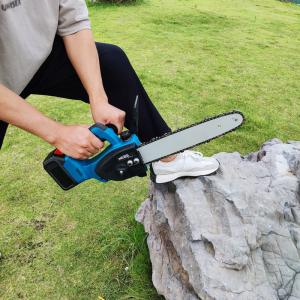 Outdoor 12 Inch Single Hand Chainsaw 650W Electric Motor Cordless Chainsaw