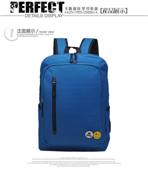 Factory directly sell Fashion design sport high school leisure laptop backpack