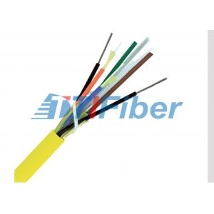 China Bundle 12 Core Optical Fiber Cable 0.9mm Flame - Retardant For CATV supplier