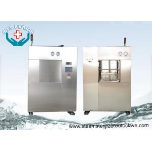 Animal Cages BSL3 Veterinary Autoclave With Safety Relief Valve And Alarms