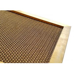 China Frame Edge Architectural Wire Mesh For Interior & Exterior Building Decoration supplier