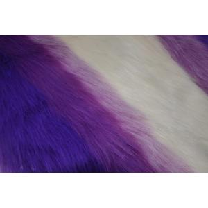 fade color 150cm Long Hair Faux Fur，Create warm and luxurious winter fashion