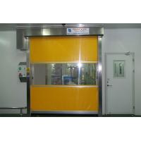 China Rapid Automatic Industrial High Speed PVC Curtain Roll Up Door Fast Rolling Door on sale