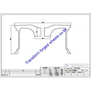 China TM2110503 21X10.5 inches forged wheels monoblock wheels blanks Dimple style barrel and rims supplier