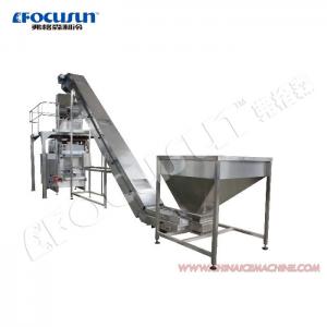 China Sealing Bag Packing Machine for 1kg 5kg 10kg Ice Cubes Tubes Video Outgoing-Inspection supplier