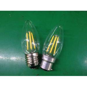 China VINTAGE E26 E27 B22 C35T LED FILAMENT CANDLE BULB LIGHTING E14 230V 4W 2W FROSTED GALSS supplier