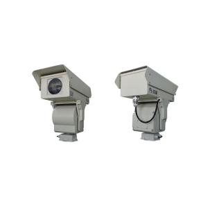 China 10km PTZ Thermal Imaging CCTV Camera , Fog Penetration Security Surveillance Camera supplier
