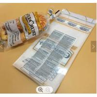 China Gravure Printing Wicketed Poly Bags Polythene Bread Packaging Bags ISO on sale
