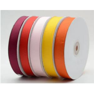 China Single Faced 0.6-7.5cm Custom Grosgrain Ribbon For Gift Box Wrapping supplier