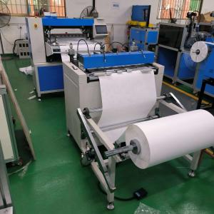 China Filter Paper Folding Machine Width 600mm Air Filter Pleating Slitting Machine supplier