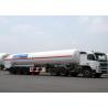 China 52600L LNG Tank Truck Trailer Tri Axles For Liquid Natural Gas Transport wholesale
