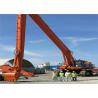 30 Meters Excavator hitachi EX1100 EX3600 Long reach Boom and stick For Sea Port