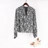 China Polyester Screen print Women'S Long Sleeve Blouses wholesale