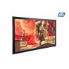 China 1080P HD 43 Inches 450 Nits Black Steel Frame LCD Advertising Screen for Wall Mounting wholesale