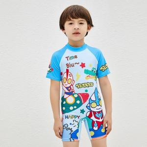 Cute Cartoon Printed Pattern Conjoined Children'S Swimsuit