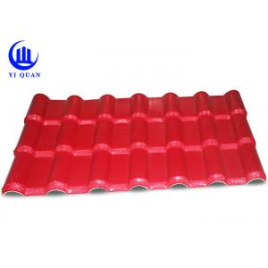 China Bamboo Wave Asa Coated Synthetic Resin Roof Tile Width 960 mm Extruded Roofing Sheet supplier