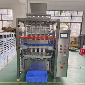 China 220V Three-side Seal Hot Packing Multi Lane Packing Machine for Instant Coffee and Seasoning Powder wholesale