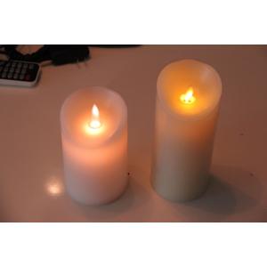 China Battery Operated Flickering White Flameless Candles Party Decoration supplier