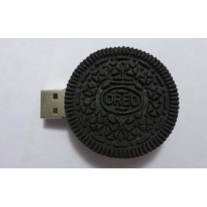 China Le biscuit de Kongst a formé l'éclair drôle d d'usb d'Oreo de conception de conception unique de bâton d'usb de lecteur d'instantané d'USB supplier