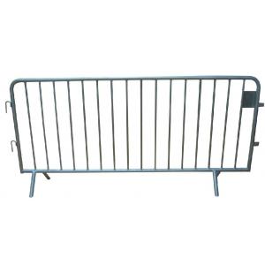 China Customized Portable Metal Crowd Control Barriers Barricades / Temporary Fence supplier