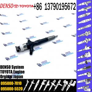 D-ENSO 095000-7010 23670-39165 original new Diesel Fuel Injector 095000-7010 For T-oyota Truck 2KD Engine