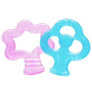 China Tear Strength Odorless 3 Month Baby Silicone Teether supplier