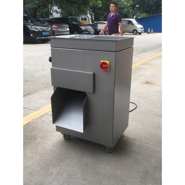 High Efficiency Fresh Meat Slicer / Pork Cutting Machine Compact  Structure