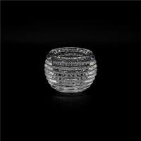 China UL Luxury Home Accessories Crystal Bowl Candle Holder D75*H70mm on sale